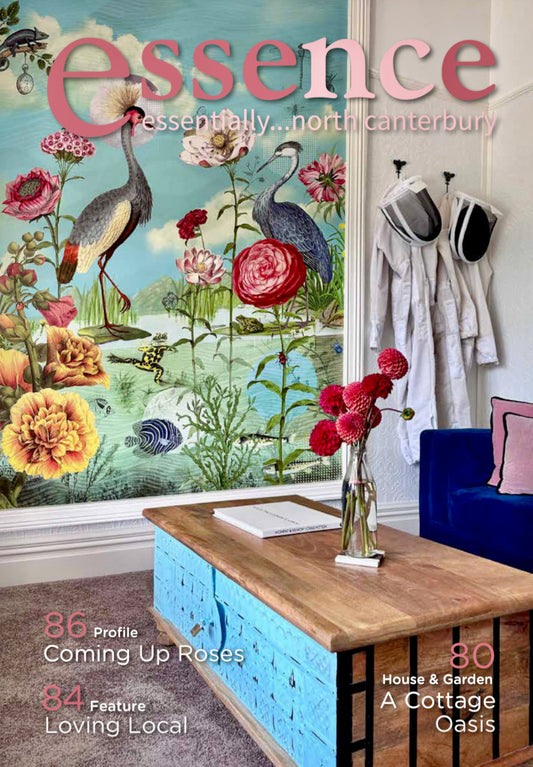 Read About Us: A Cottage Oasis (Essence Magazine, Feb 2025)