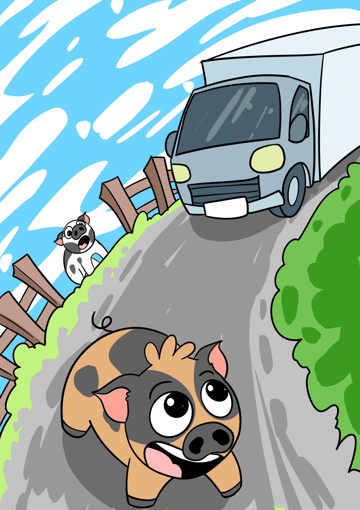 The Adventures of Tom the Pig at Oasis Cottage