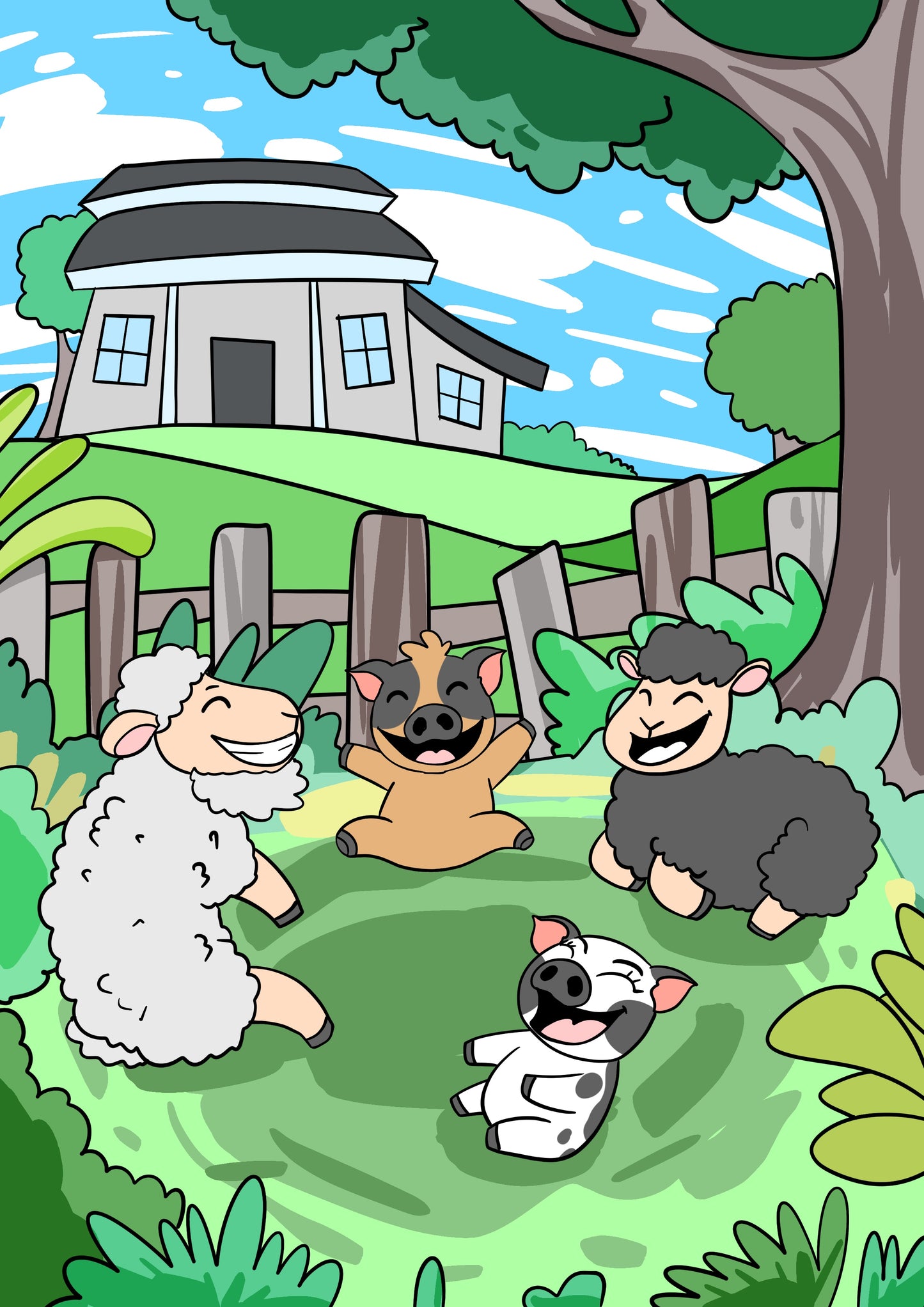 The Adventures of Tom the Pig at Oasis Cottage