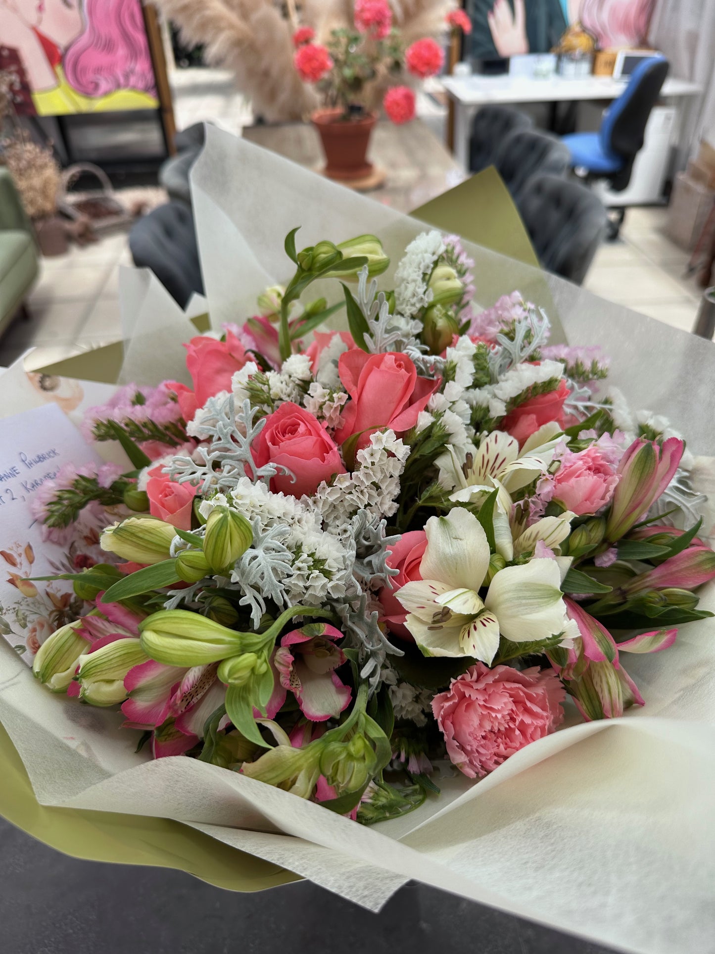 Seasonal Hand-Tied Bouquet
